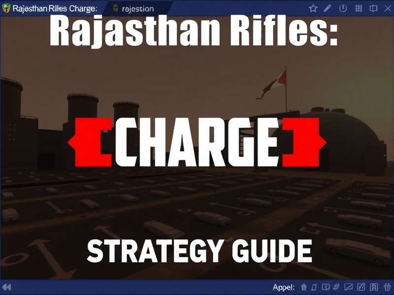 Effective Battle Formations in Rajasthan Rifles Charge Rajasthan Rifles Strategy Guide
